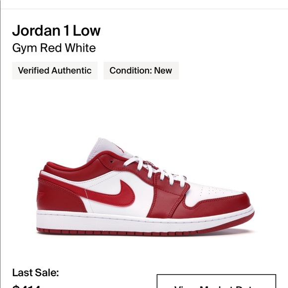 Jordan 1 low gym red - Picture 4 of 4